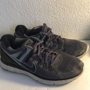 Nike Mens Shoes Lunarlon Crossfit Gray Mesh Size 8